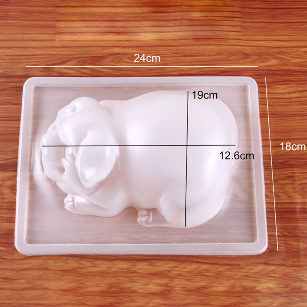 Pig Piggy Shape Pp Plastic Jelly Pudding Mold Rice Cake Ice Cube Bread Molds Diy Baking Accessories