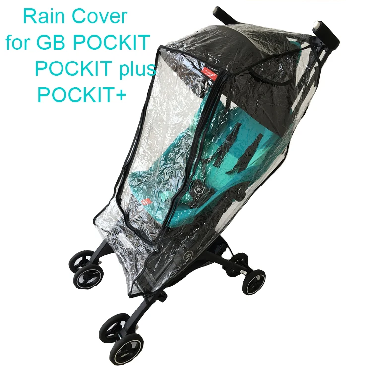 1:1 Tailor-made Baby Kinderwagen Zubehör Regenmantel Regen Abdeckung für gb Pockit, gb Pockit Plus, gb Pockit Alle Stadt