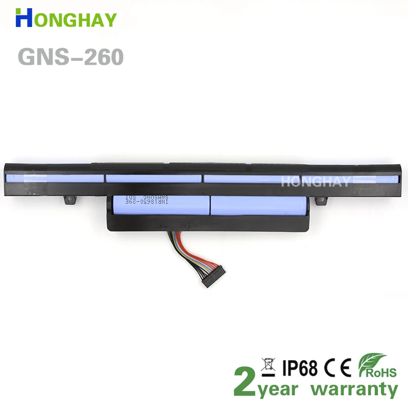 Imagem -04 - Honghay 961t2010f Gns260 Gns-260 Novo Original Bateria do Portátil para Gigabyte P55 P55g P55k P55w v4 v5 v6 v7 11.25v 60.75wh 5400mah