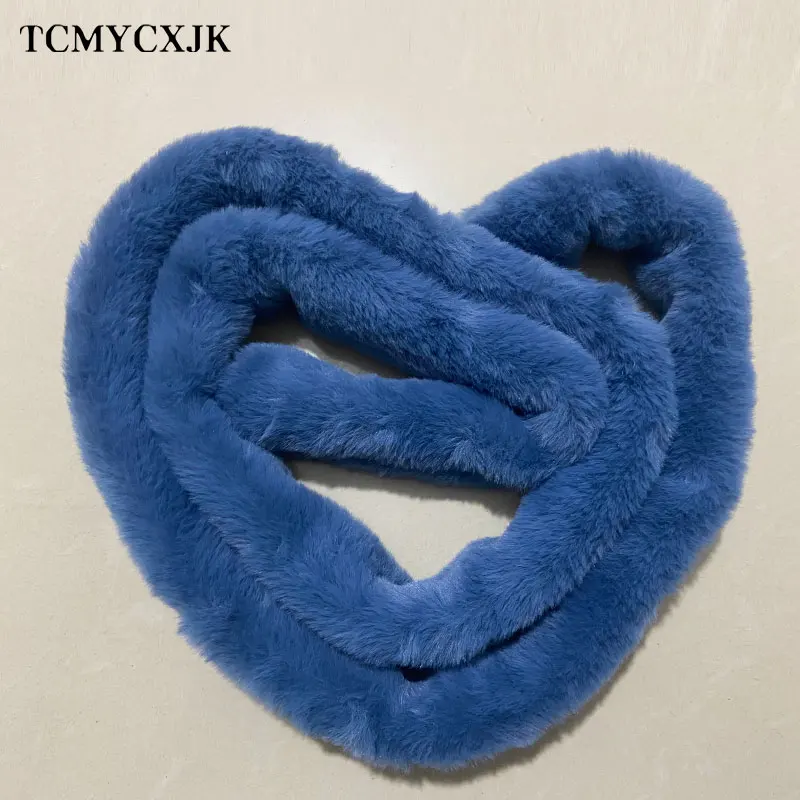 Women Fur Coat Beltlength About 180cm Belts For Women Classic Simple Fashion Soft Fur Accessories Female Belt Cinturon Mujer