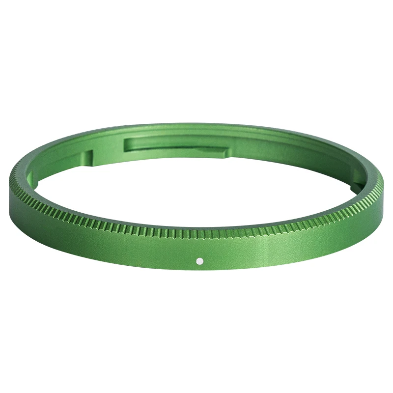 JJC Langlebiger Objektiv-Dekorationsring, speziell für Ricoh GR IIIx GR3x-Kamera, ersetzt Ricoh GN-2 Objektiv-Dekorationsringkappe