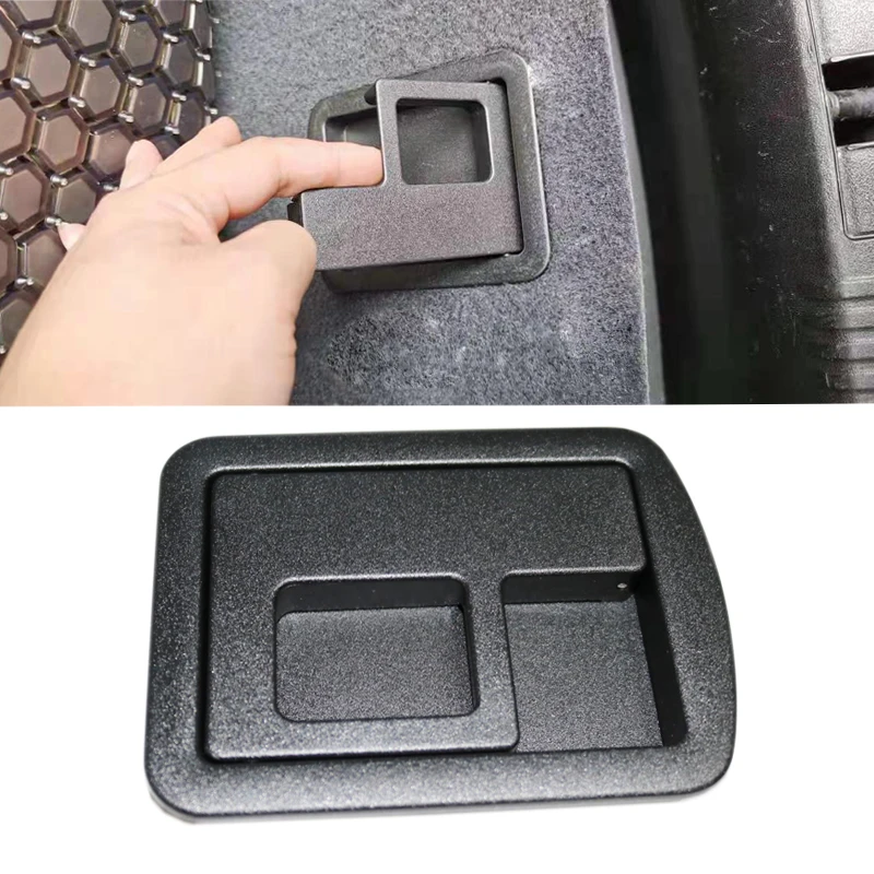 Rear Trunk Cargo Boot Carpet Handle Cover 8E5863627 For Audi A3 S3 A4 B6 B7 B8 S4 A5 S5 A6 C6 C7 S6 A8 Car Accessories