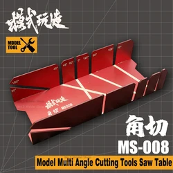 Mecha Military Models Upgrade Multi Angle Cutting Tools Saw Table Model Assembly Tool Hobby Accessory