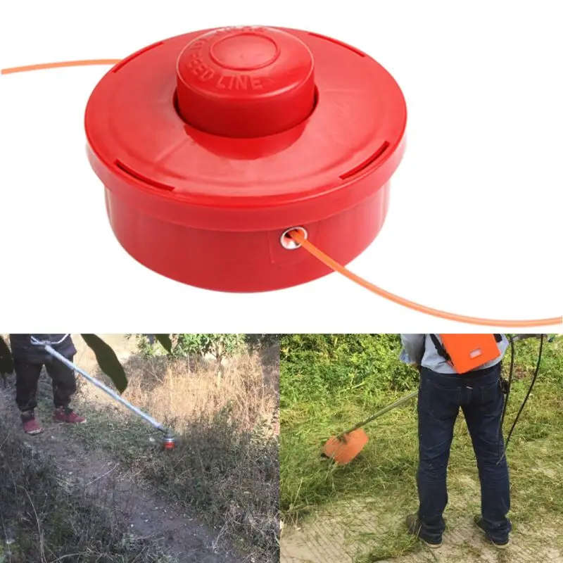2022 neue Gras Trimmer Kopf Garten Werkzeuge Bump Spool Linie String Pinsel Cutter Rasenmäher