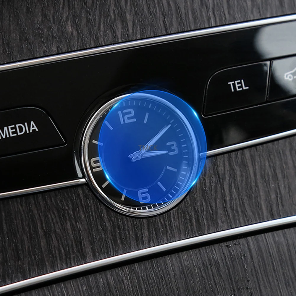 메르세데스 벤츠 C E GLC 클래스 W205 W213 X253 용 자동차 센터 컨트롤 AC 스크린 버튼, 시계 테이블 워치 멤브레인 프로텍터 필름