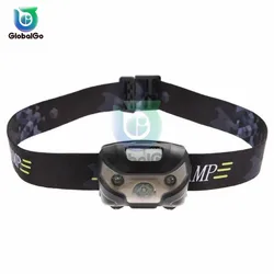 LED Headlamp USB Rechargeable Sensor Outdoor Camping Head Lamp Sport Running Fishing Headlight Flashlight Torch Waterproof