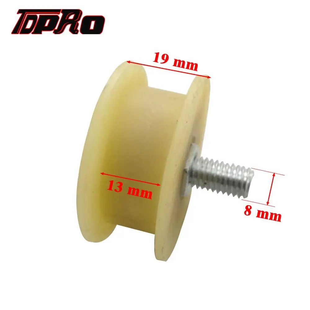 TDPRO 49cc-80cc Engines Motorized Bicycle Pulley Chain Tensioner Roller Idler for 49CC 50CC 60cc 66cc 80cc motorized bikes New