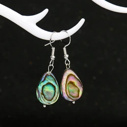 Earrings Dangle Ocean Animal Paua Summer Beach Ear Hook Woman Girl Jewelry Gift
