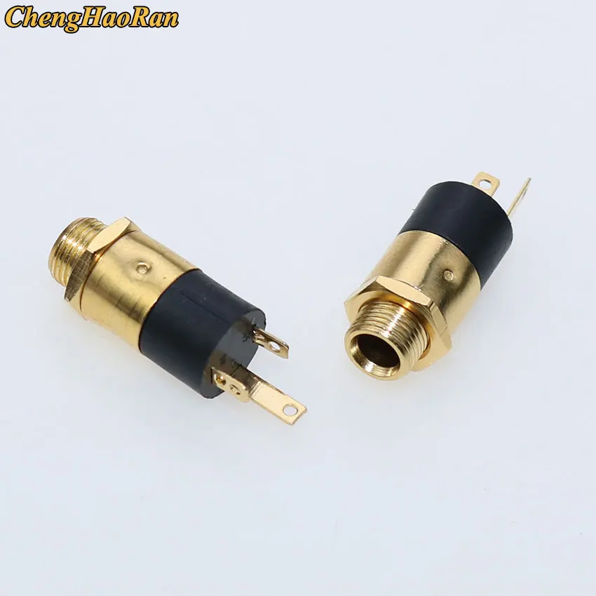 5PCS PJ Series 3.5mm Stereo Female Socket with Screw 3.5 Audio Headphone Jack 3P Vertical Double Channel Connector 392 399 3640