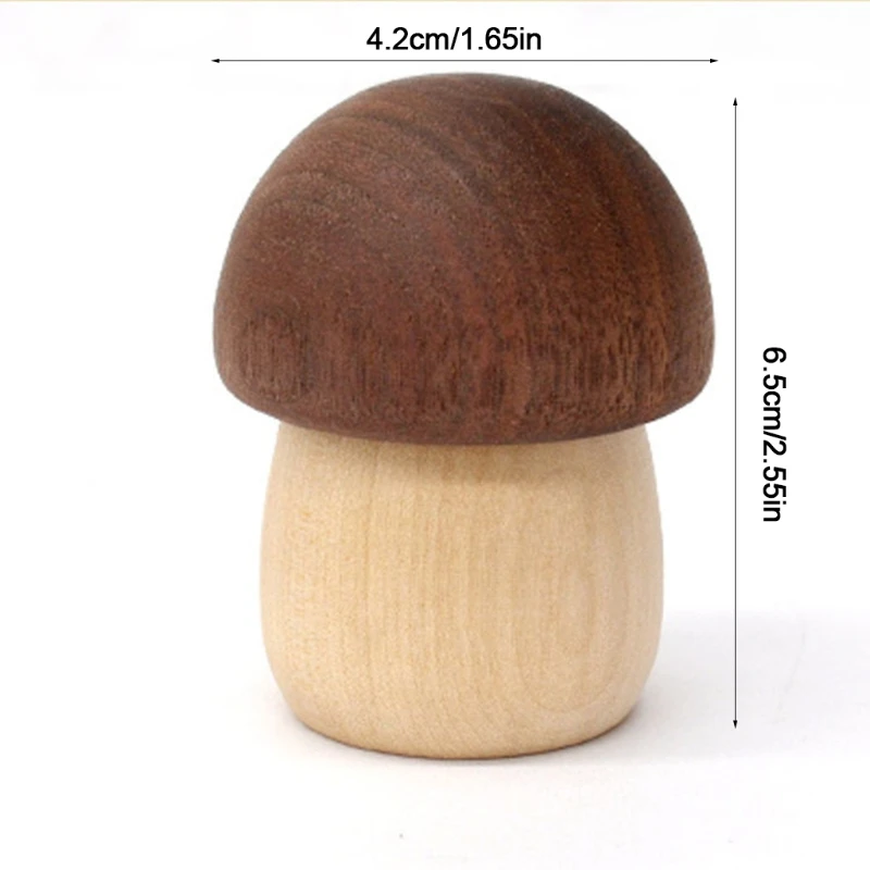  Creative Mushroom-shaped Magnetic Paper Clip Dispenser Lovely Cartoon Desk Organizer Holder Widen Openning Easy Access