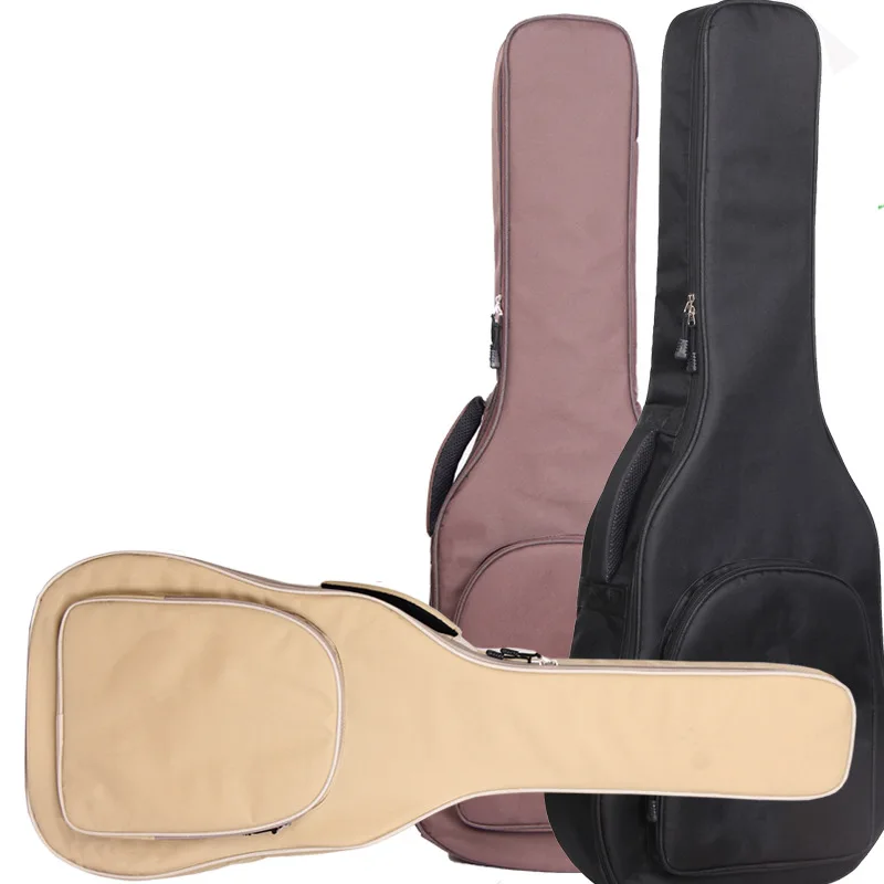 

40/ 41inch Guitar Bag Classical Folk Acoustic Guitar Bag Thickened Shoulder Bag Guitar Accessories