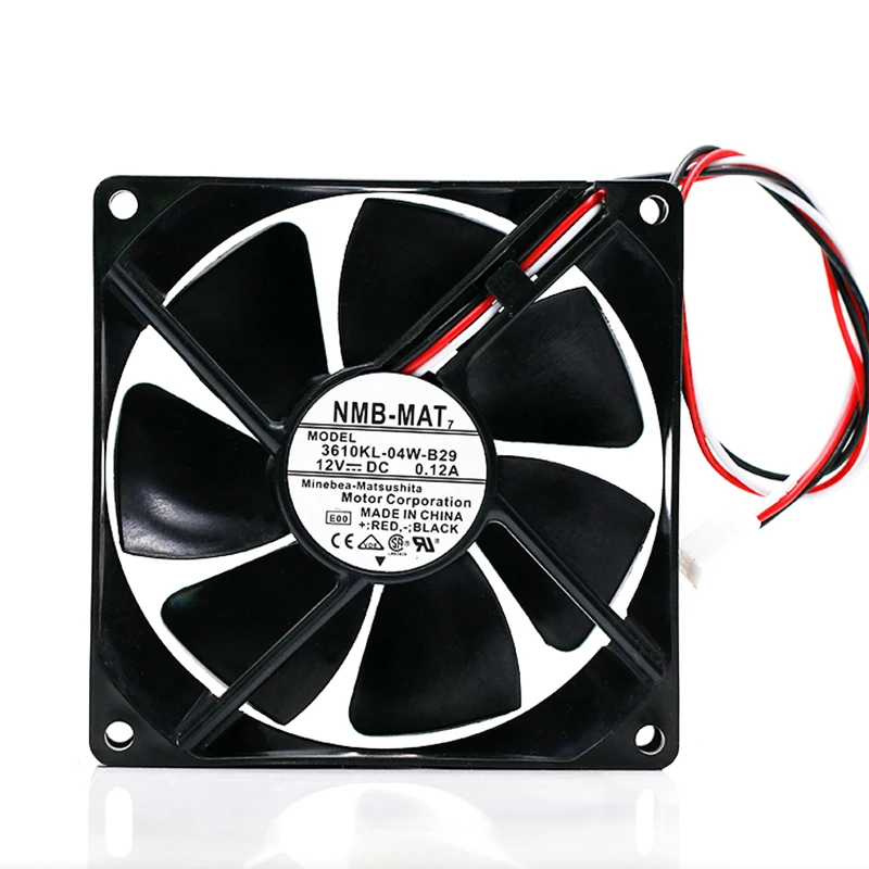 

New original 3610KL-04W-B29 DC12V0.12A 9cm silent projector cooling fan