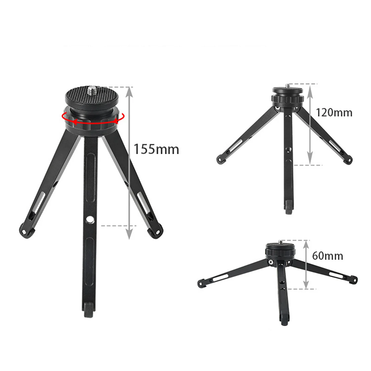 Штатив из алюминиевого сплава для Slr-камеры/смартфона/шаровой головки/моноподов
