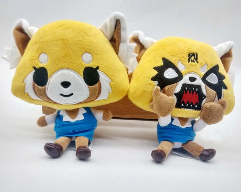 

Japan Aggretsuko Aggressive Retsuko Plush Toy Stuffed Doll NEW