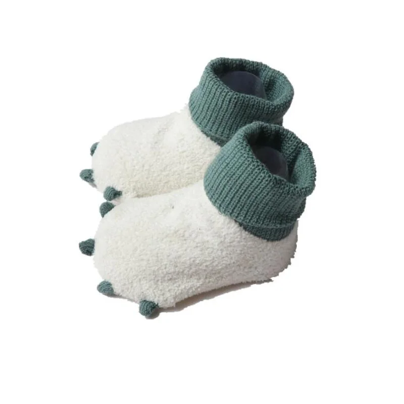 Chaussettes mignonnes pour nouveau-né, chaussette chaude décontractée pour bébé, automne et hiver, nouveau