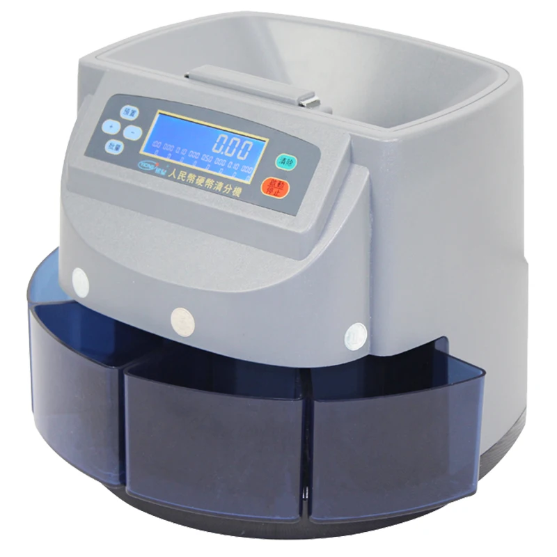 Imagem -04 - Multi Moeda Sorter Coin Máquina Contadora para Bank Shop Contando Valor Sar Usd Brl Trl Xd-9005
