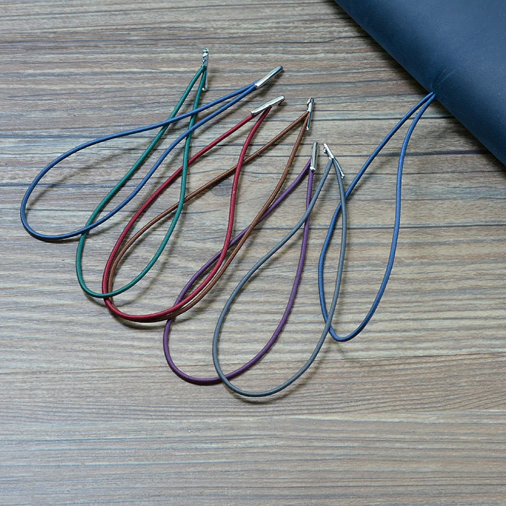 2pcs travelers  notebook Elastic Repair rubber band Leather notebook accessory Elastic string cord