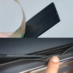 Sello Protector impermeable para ventana de coche, tira de sellado de goma, burlete para puerta de coche, vidrio