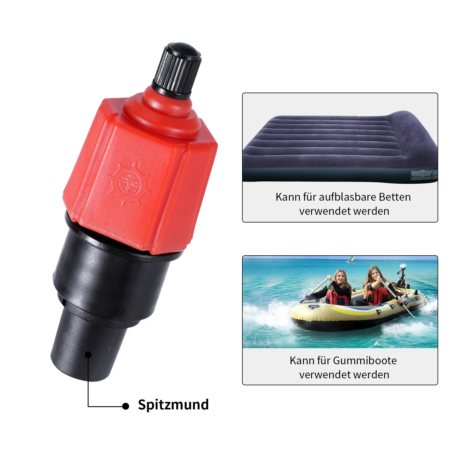 Sup Air Pump Adapter Dustproof Paddle Compressor Adaptor Connector