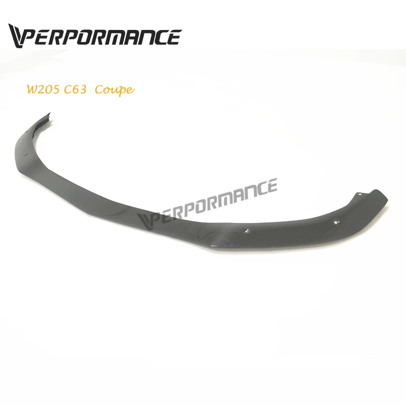 w205 C63 carbon front lip for W205 C63 C63S front lip for coupe sedan 2014~2018Year