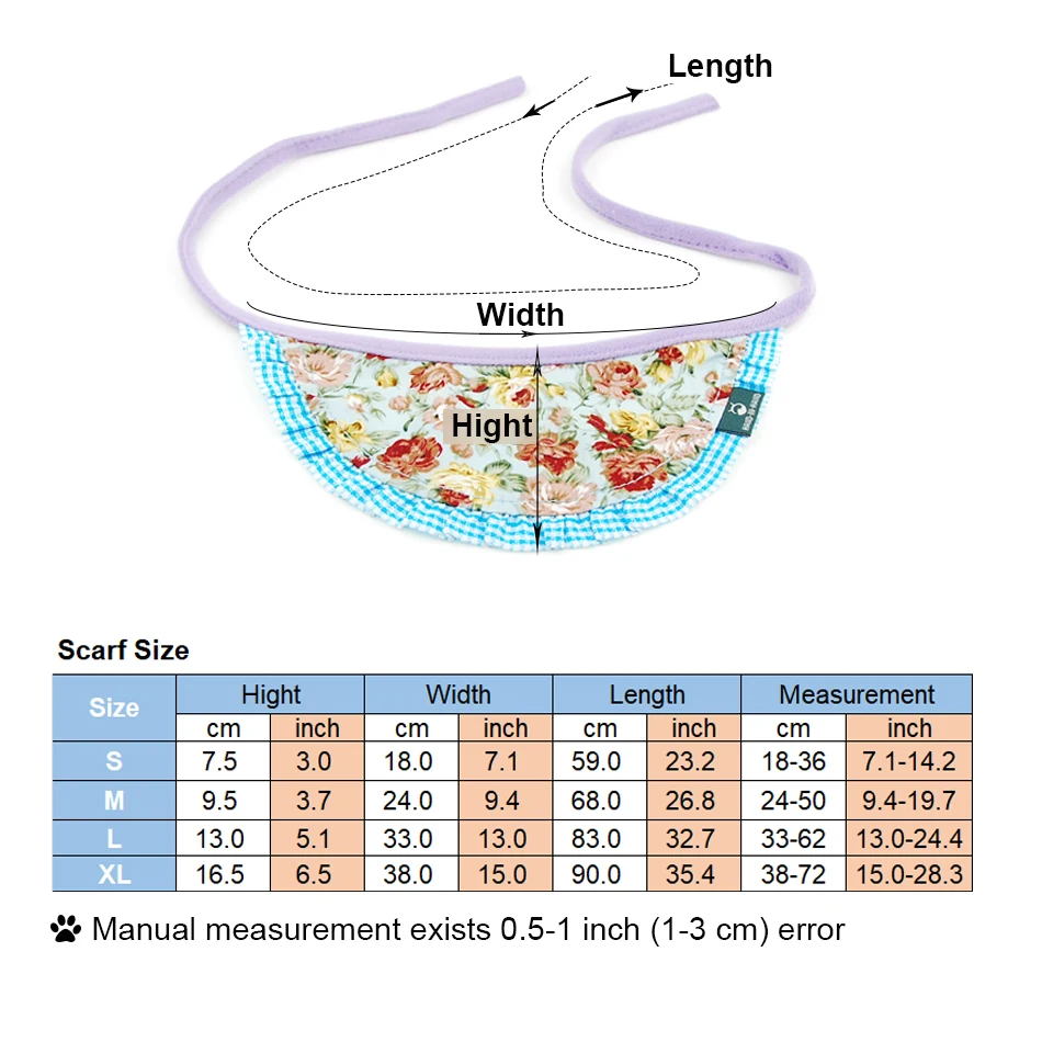 개 고양이 반다나 격자 무늬 조절 가능한 스카프, 세척 가능한 스트랩 칼라, 강아지 애완동물 액세서리, 소형 중형 대형견 용품