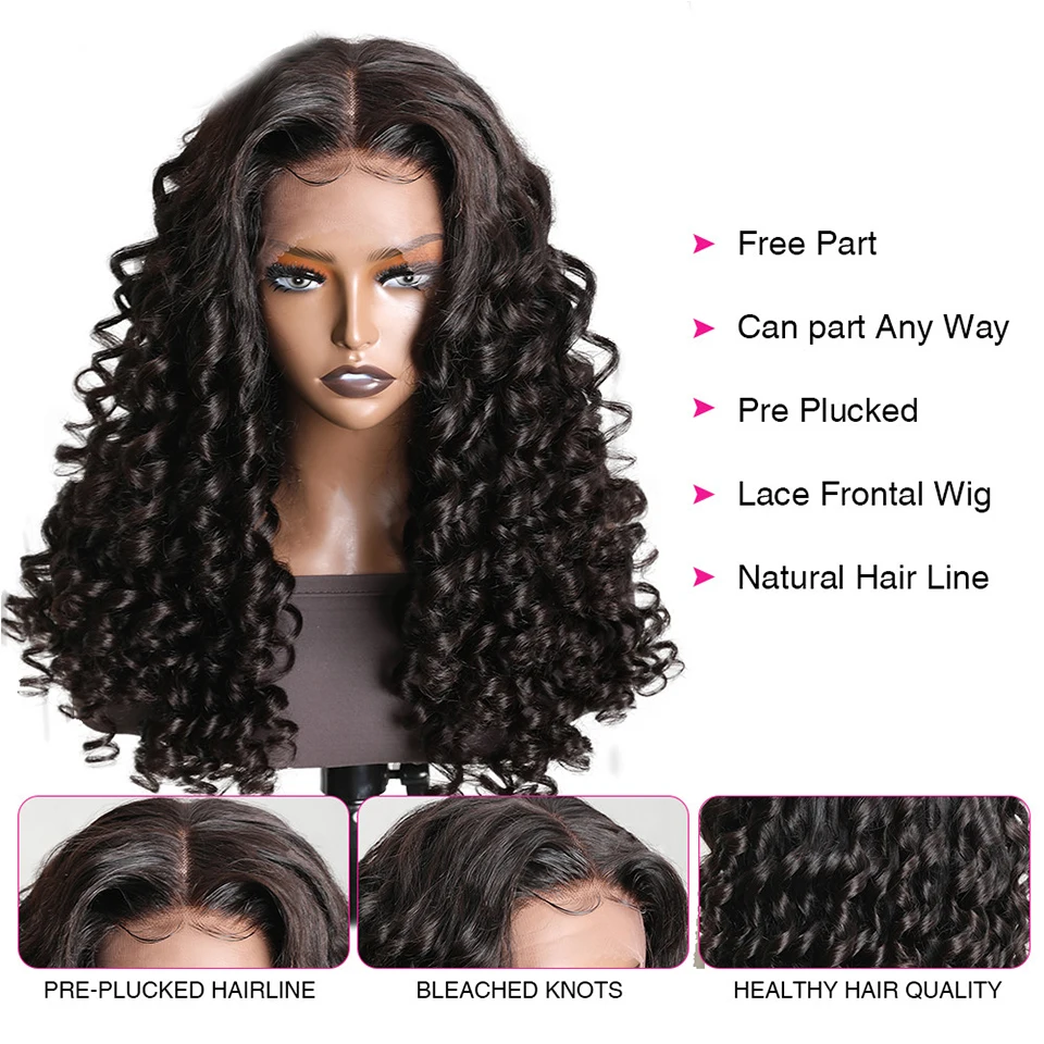 Funmi Spirale Curly Lace Frontal Menschliches Haar Perücke Remy Brasilianische Ei Lockige Spitze Front Perücke für Frauen 13x1 teil Transparent