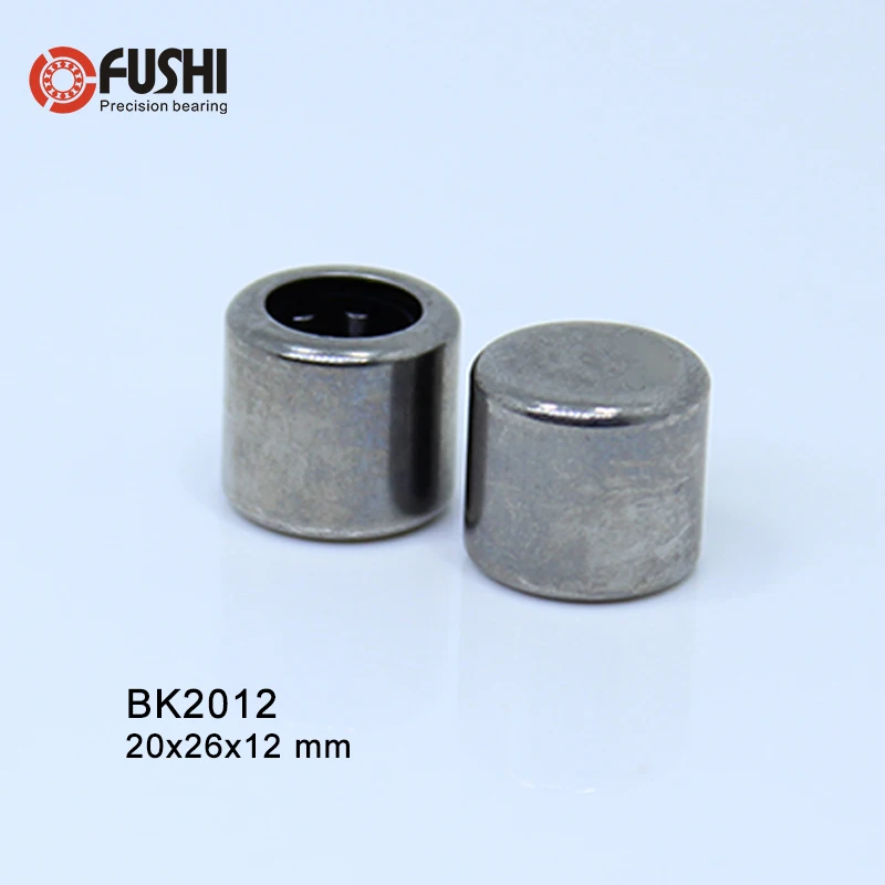 

BK2012 Needle Bearings 20*26*12 mm ( 5 Pc ) Drawn Cup Needle Roller Bearing BK202612 Caged Closed ONE End 35941/20