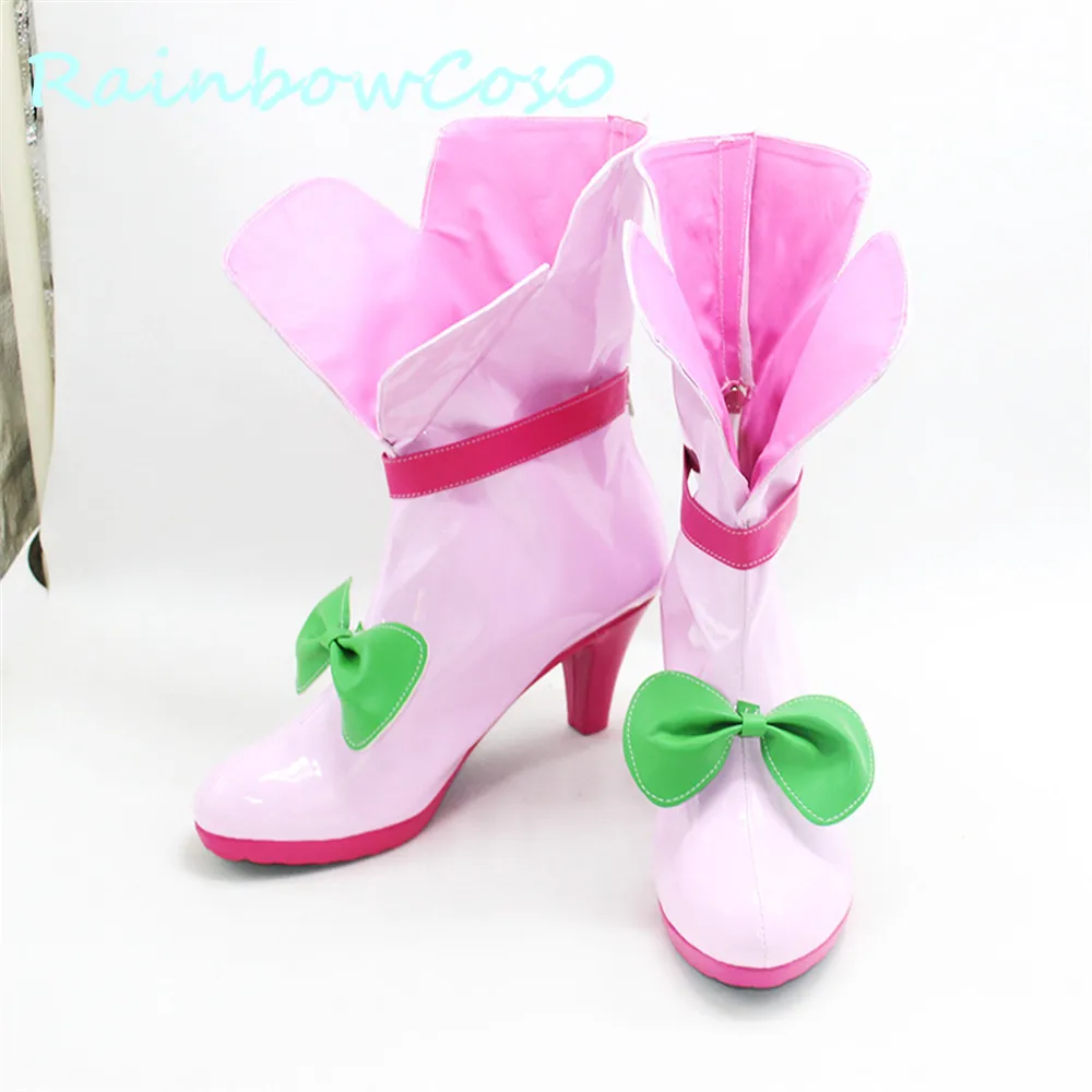 Healin Goede Hanadera Nodoka Cure Grace Cosplay Schoenen Laarzen Game Anime Halloween RainbowCos0 W1392