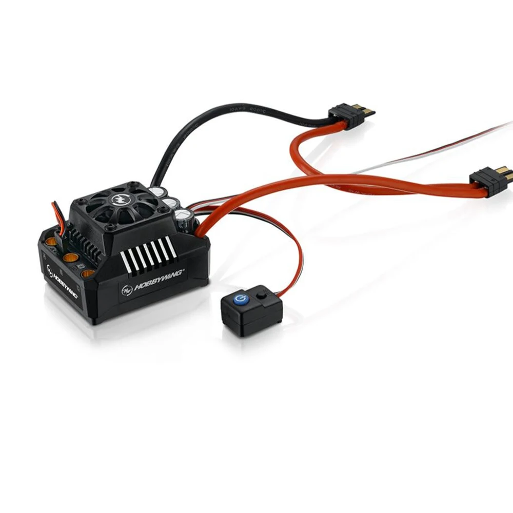 

Hobbywing EzRun Max6 V3 160A Speed Controller Waterproof Brushless ESC XT60 / TRX Plug for 1/6 RC Car