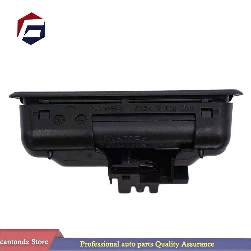 

51247118158 For BMW Rear Door Switch Trunk Handle E60 E61 E90 E91 E92 E93 E70 E88 E71 E72 E84 1 3 5 Series X1 X3 X5 X6 7118158