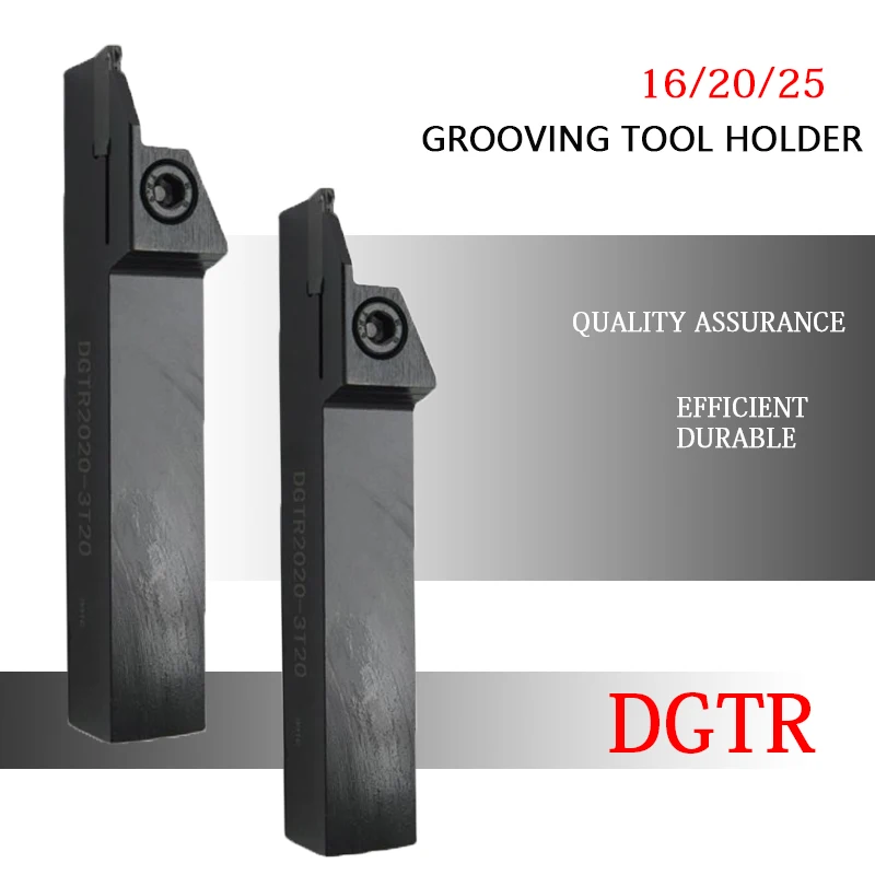 CNC外部スロットツールホルダーDGTR1616-2T18 DGTR2020-3T20 DGTR2525-3T22 2t22超硬インサート用旋盤シャンクツールバーdtr