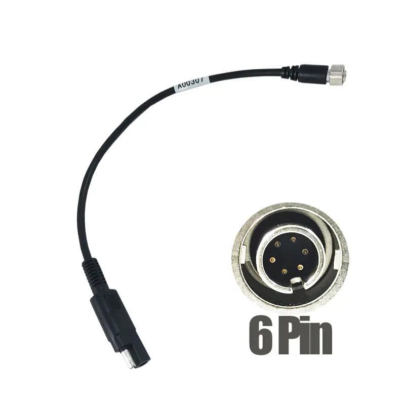 A00307 кабель для GPS Hiper SR SAE силовой кабель 6 Pin 30 см в длину