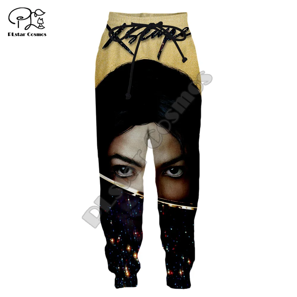 

PLstar Cosmos Pop King Singer Musician Michael Jackson Streetwear Sweatpants 3DPrint Men/Women Joggers Pants Funny Trousers A6