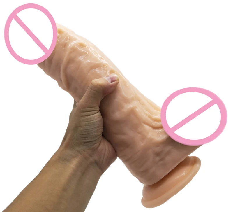 Dildo Super Besar Berdiameter 7Cm Terbaru dengan Mangkuk Isap Mainan Seks Wanita Mainan Pasangan Menggoda Produk Dewasa Toko Seks