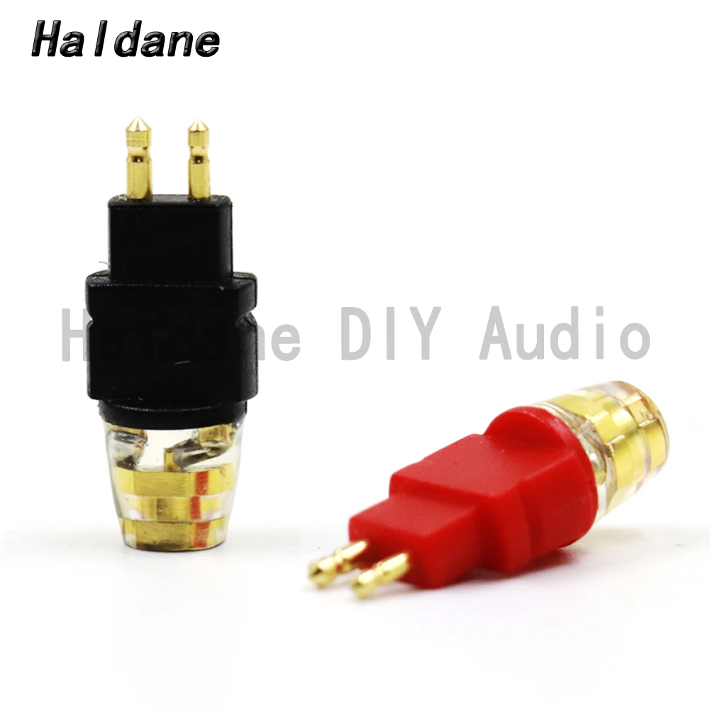 

Haldane Gold-Plated Headphone Plug for HD525 HD545 HD565 HD650 HD600 HD580 Male to MMCX/0.78mm Female Converter Adapter