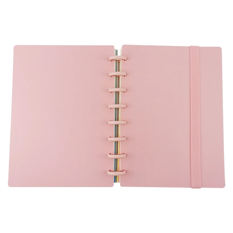 DIY A5 Mushroom Hole Notebooks and Journals Notepads Diary Agenda 2021 Planner Writing Paper for Students School Office Supplies