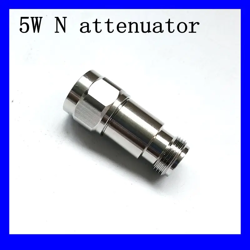 5W N-JK rf attenuator , DC-6GHz,50ohm 1db,2db.3db,5db,6db,10db,15db,20,db