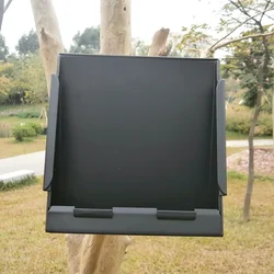 Black Square Steel Pellet Trap-5.50