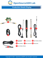 Accessories Antennas for HackRF (not include HackRF)