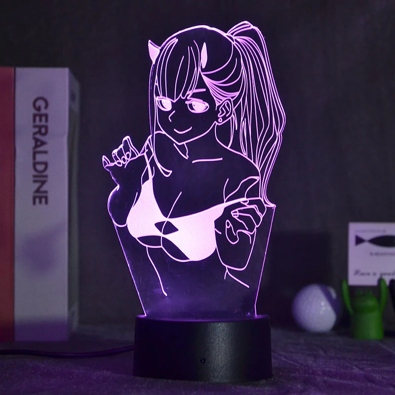 3D Led Acrylic Lava Lamp Colorfu Gift For Christmas Bedroom Decor Neon Nightlights