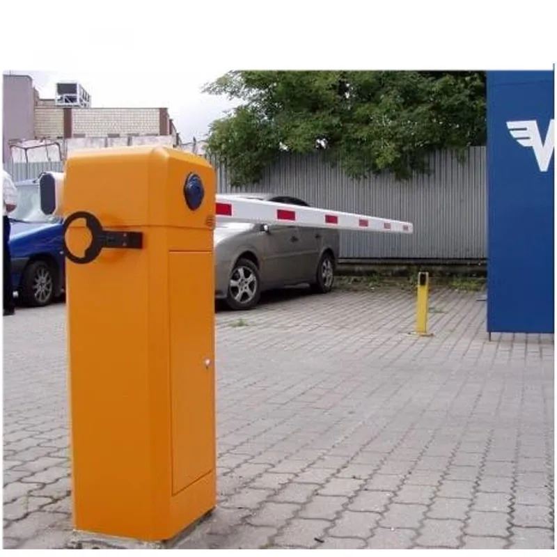 Automatisch Parkeersysteem Met Rechte Arm En Tolsysteem Dat Rechte Arm Parkeert