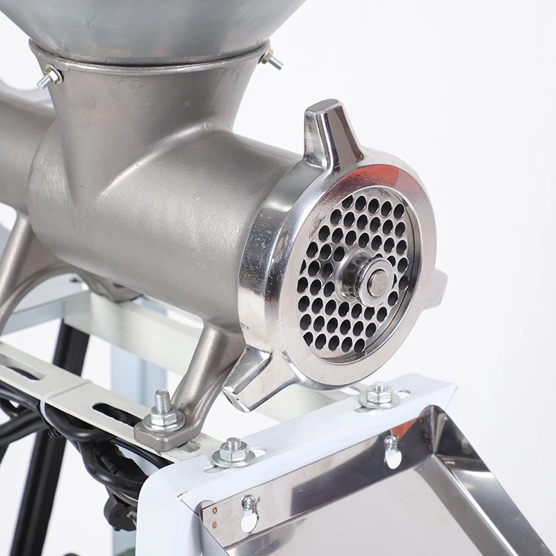 مفرمة لحم من الفولاذ المقاوم للصدأ 2200 وات مفرمة لحم تجارية عالية الطاقة مفرمة دجاج كبيرة أداة تقطيع العظام حقنة شرجية 220 فولت/50 هرتز