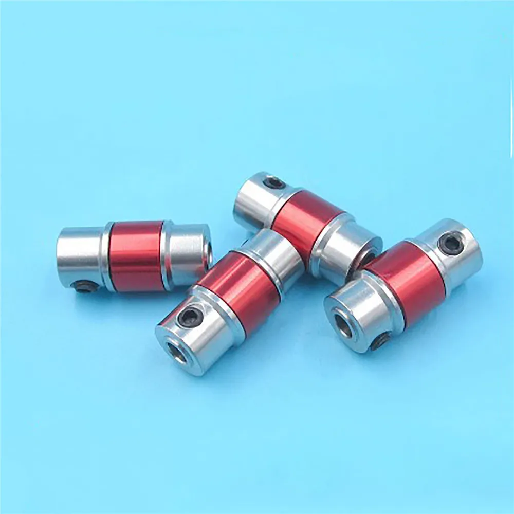 Universal Joint Coupling Connector para RC Navio Modelo Barco Brushless Motor Shaft Coupler Acessórios de Peças de Reposição