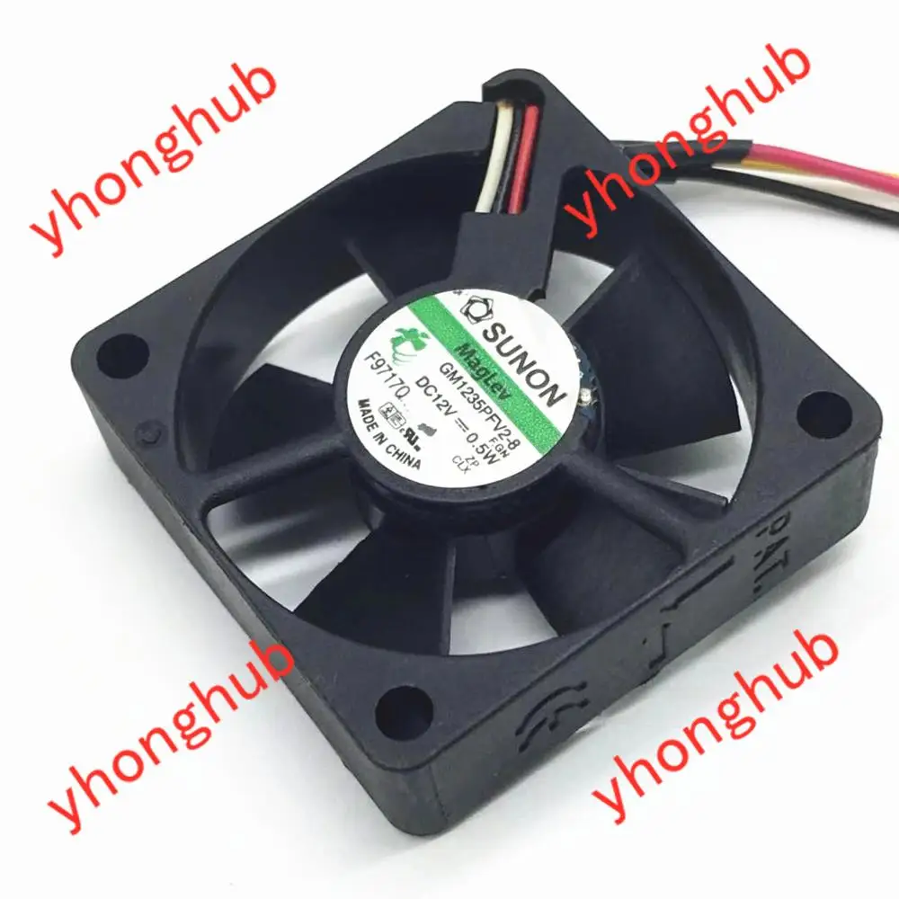 

SUNON GM1235PFV2-8 F.GN DC 12V 0.5W 35x35x10mm Server Cooling Fan