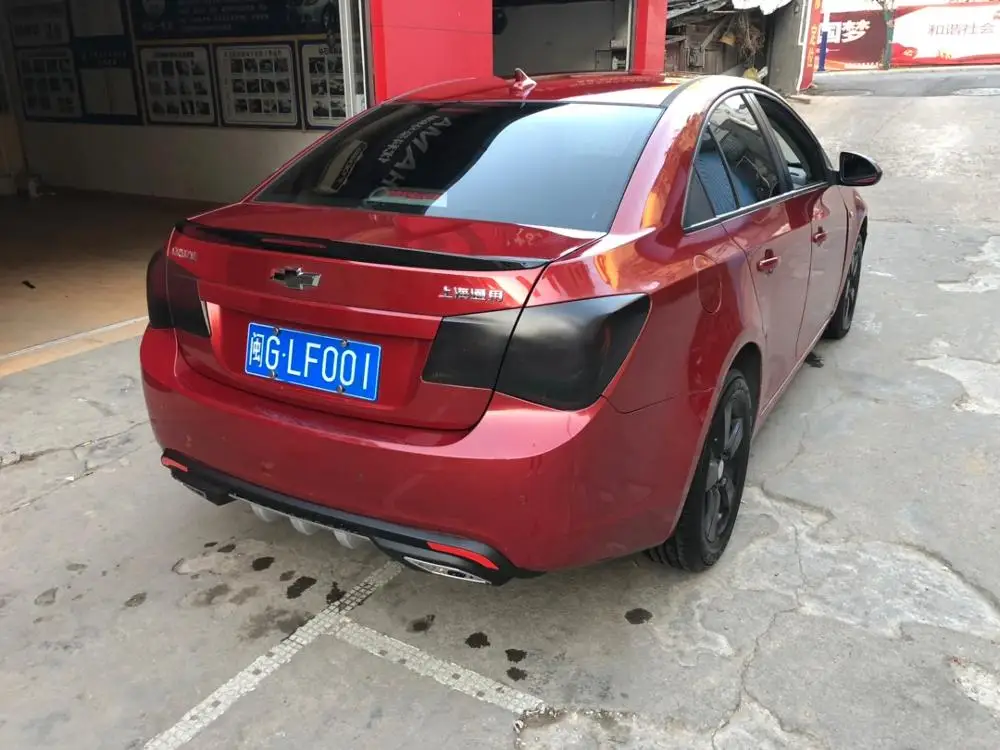 

Для Chevrolet Cruze 2009 2010 2011 2012 2013 2014 ABS пластиковая Неокрашенная грунтовка цвет спойлер на задний багажник, крыло автомобильный Стайлинг