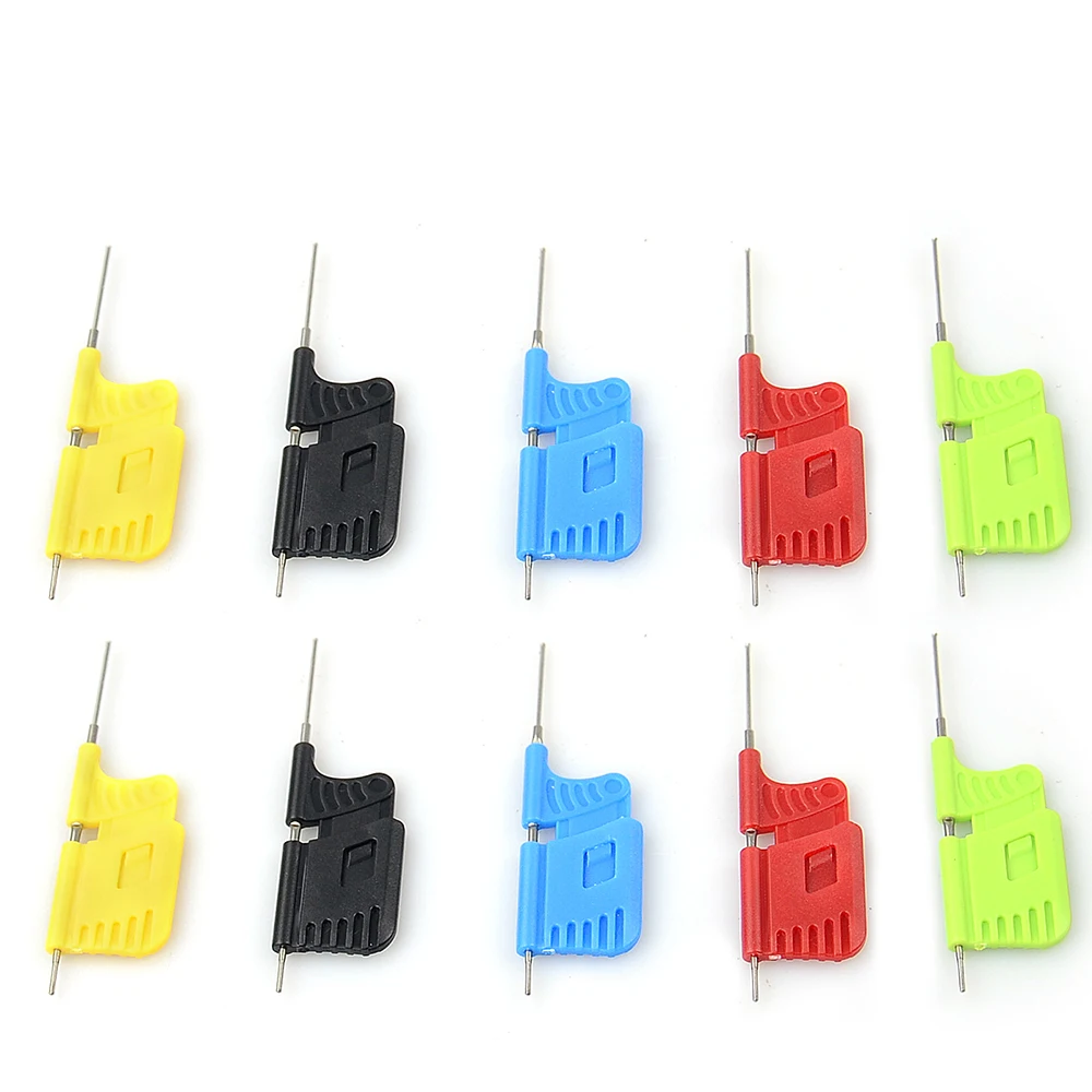 Newest 10pcs/set Micro IC clamp SOP/SOIC/TSSOP/TSOP/SSOP/MSOP/PLCC/QFP /TQFP/LQFP/ SMD IC test chip pin mini chips adapter best