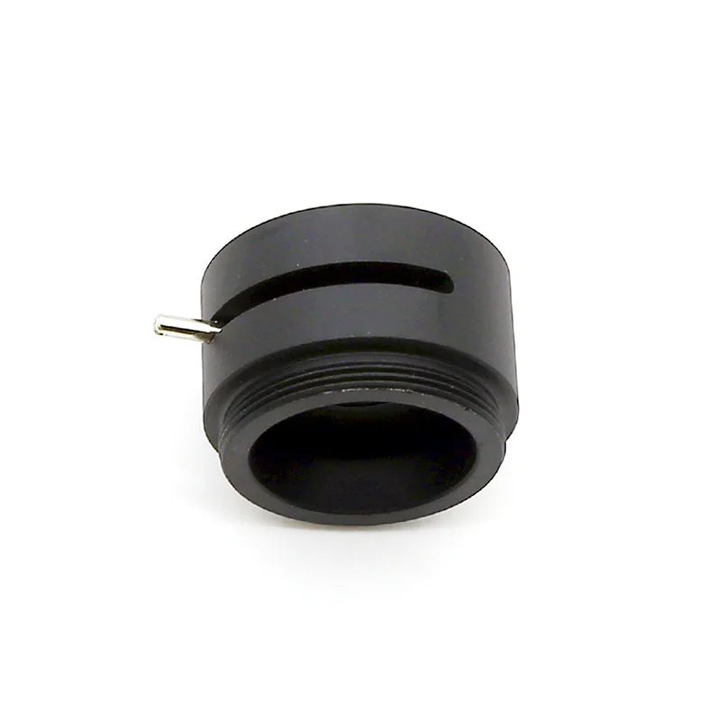 C Mount to CS Mount Camera Lens Module Adapter Ring with Adjustable Aperture 1-12mm Iris Diaphragm