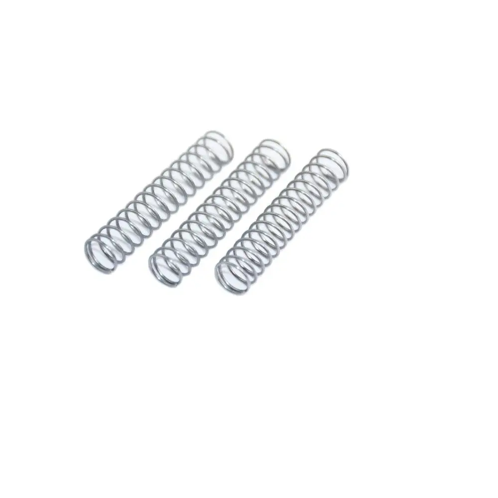 10pcs NEW Stainless Steel Compression Springs Non-Corrosive Y Shape Compressed Spring 0.5*3mm Diameter Wholesale