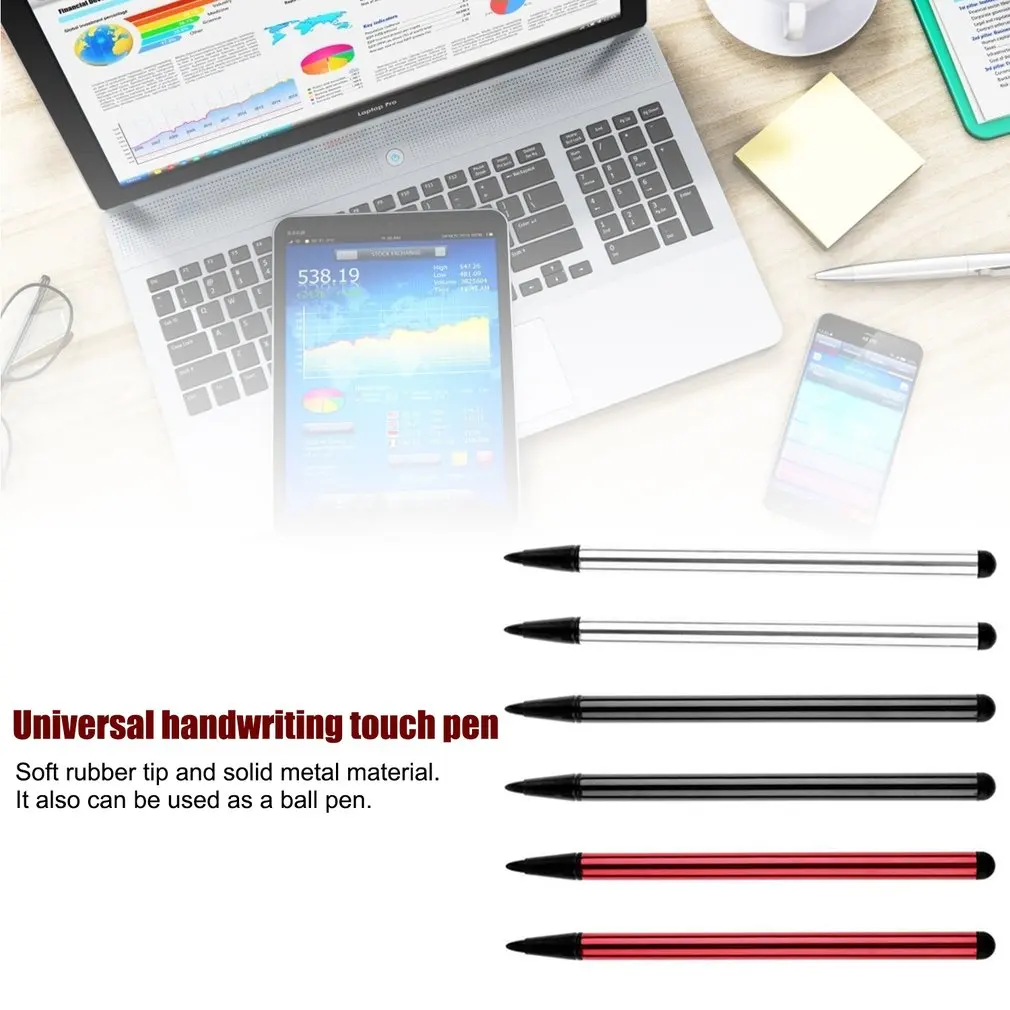 Navigation Mobile Phone Strong Compatibility Touch Screen Stylus Ballpoint Metal Handwriting Pen For Mobilephone