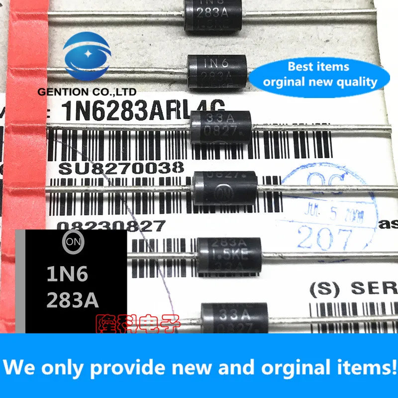 10PCS 100% New original 1N6283ARL4G imported 1N6283A 1.5KE33A breakdown voltage 33V